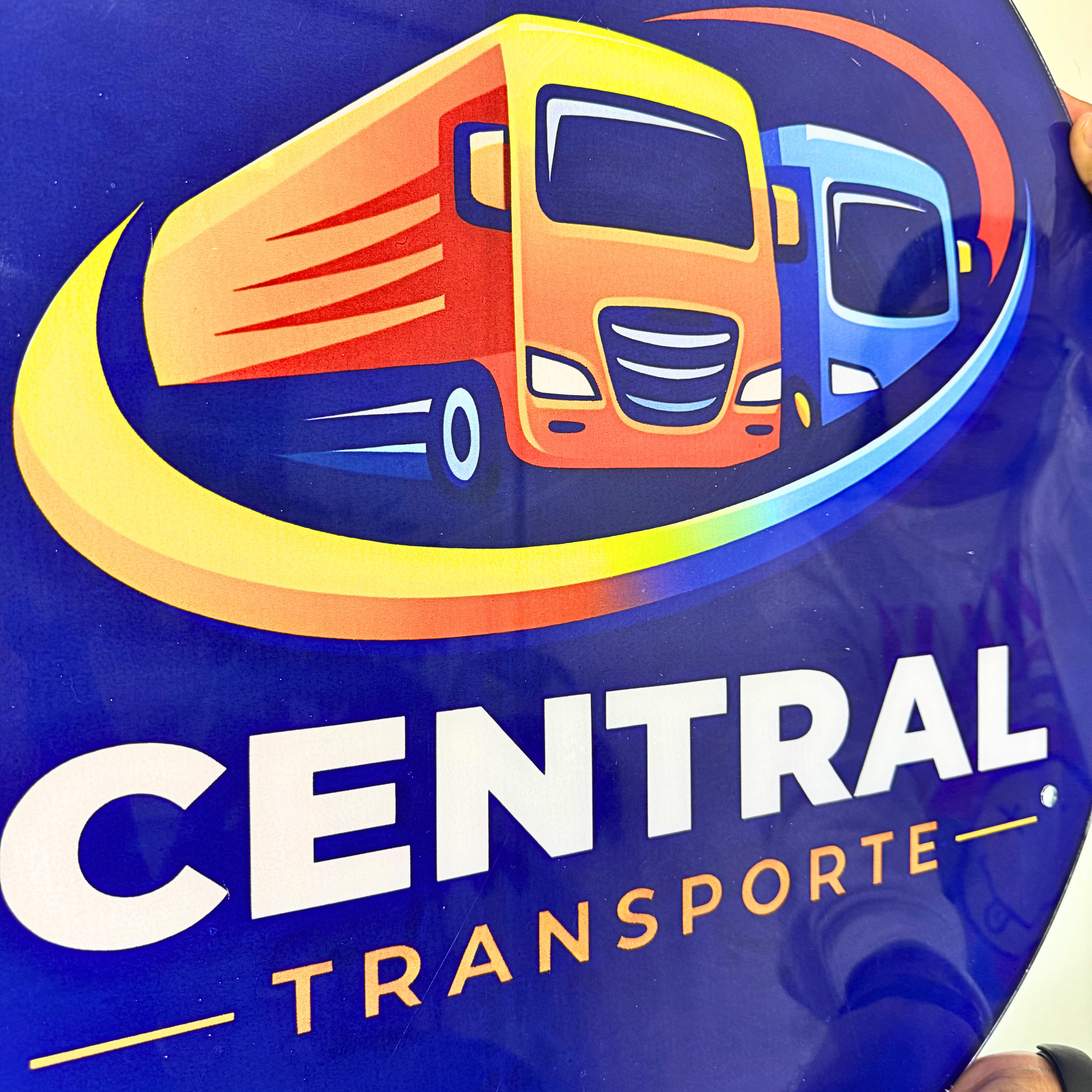 Logo Acrílico con Vinil