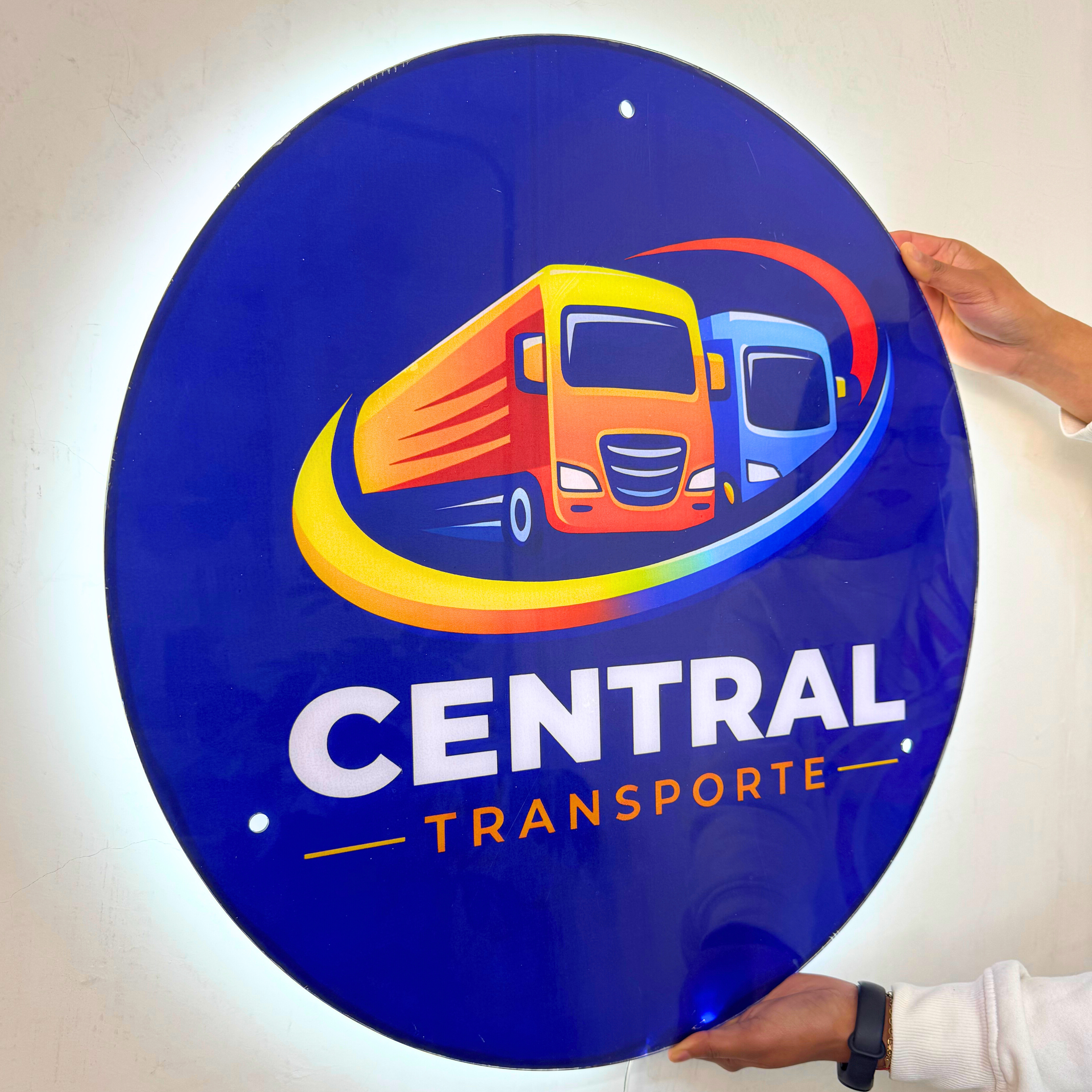 Logo Acrílico con Vinil
