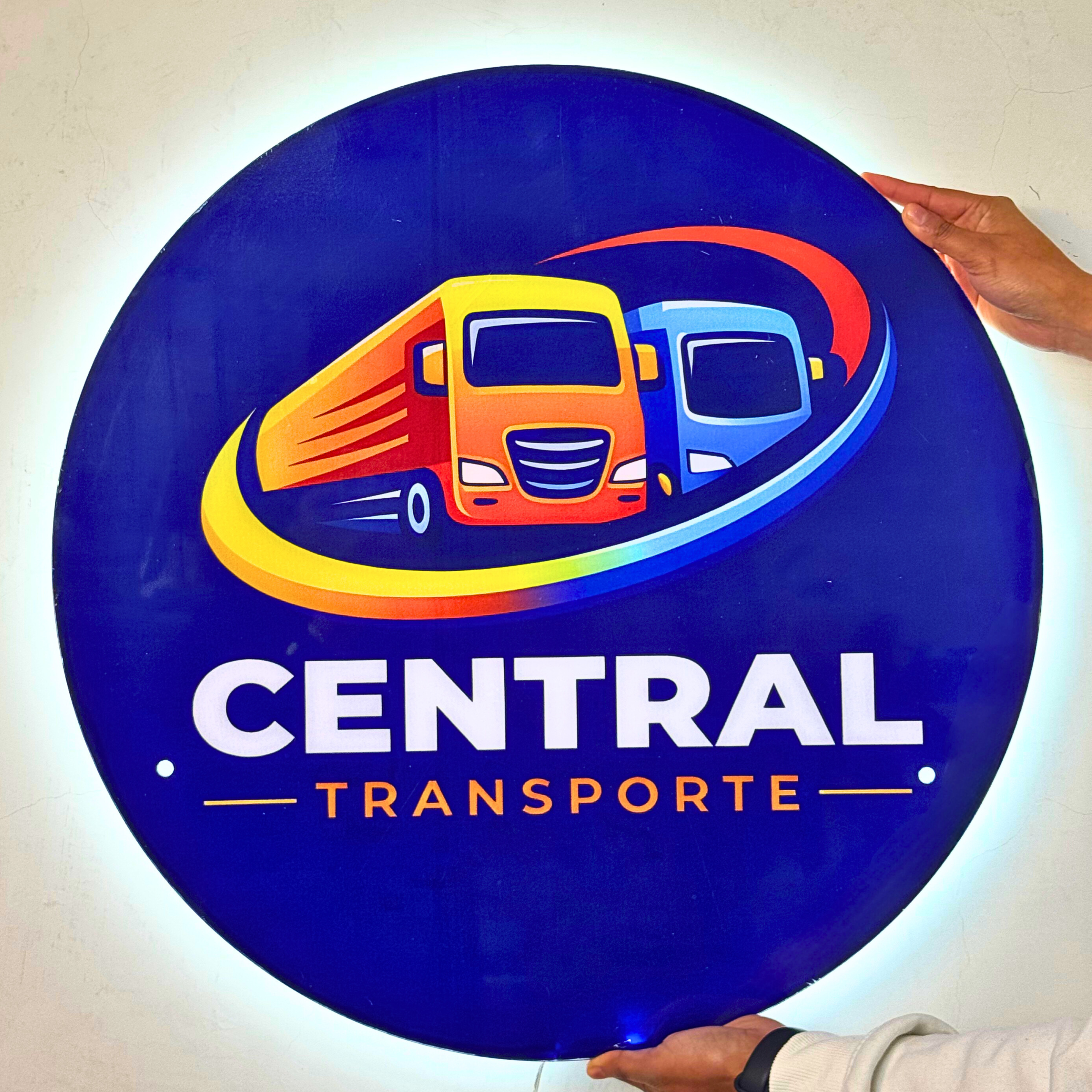 Logo Acrílico con Vinil